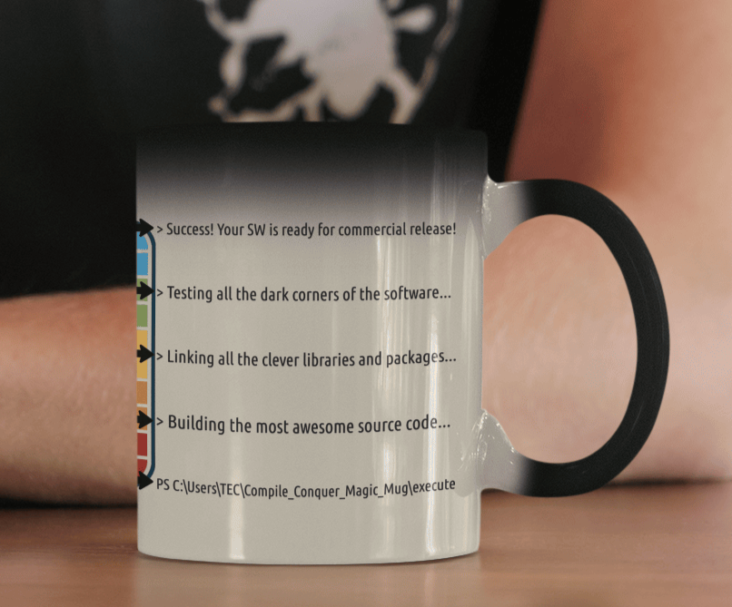 Compile & Conquer Magic Mug
