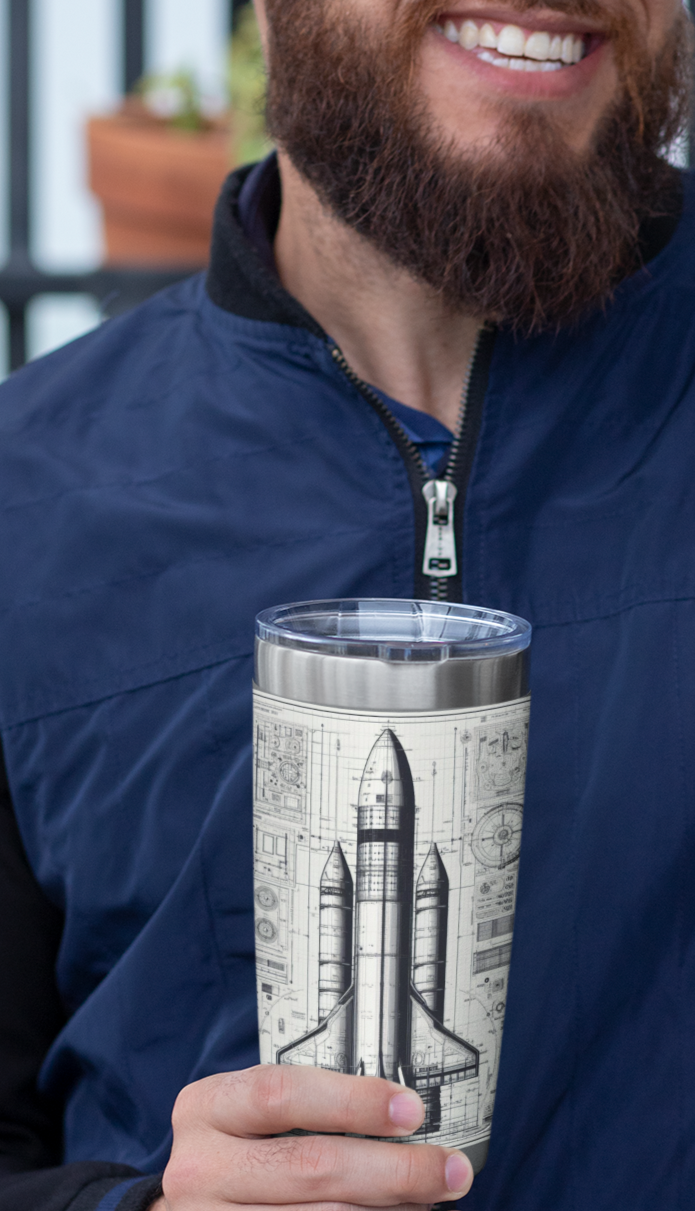 Light Rocket Tumbler