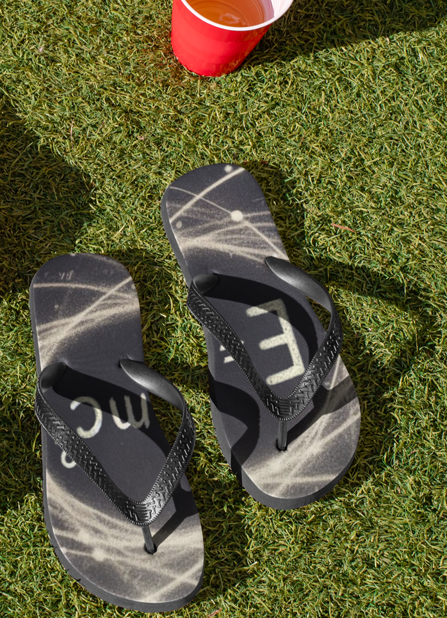 Summer E=mc2 flip-flops