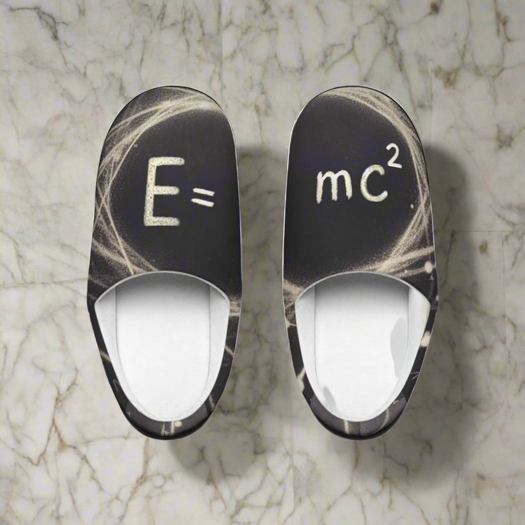 E=mc2 inomhustofflor