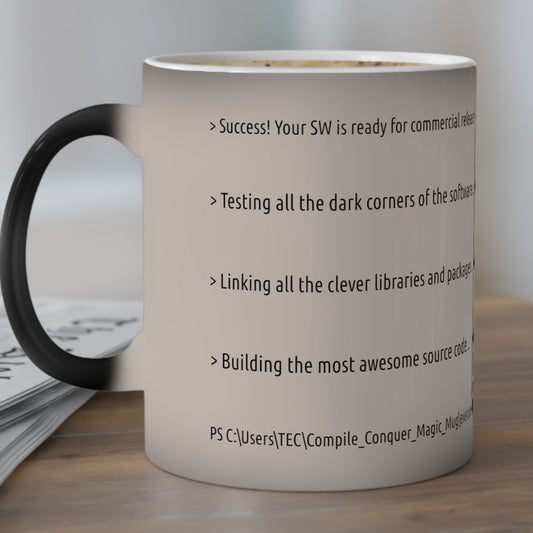 Compile & Conquer Magic Mug